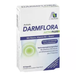 DARMFLORA Active Plus 100 miljard bacteriën+7 vitaminen, 40 stuks