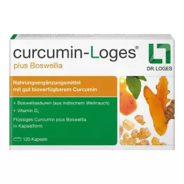 CURCUMIN-LOGES plus Boswellia-capsules, 120 capsules