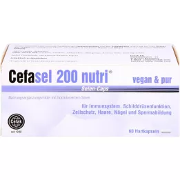 CEFASEL 200 voedingsselenium capsules, 60 stuks