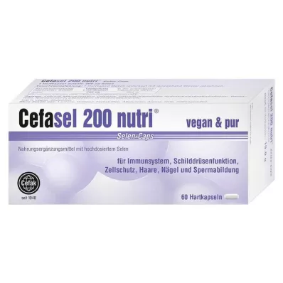 CEFASEL 200 voedingsselenium capsules, 60 stuks
