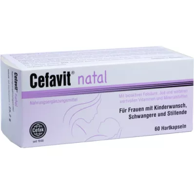 CEFAVIT natale harde capsules, 60 stuks