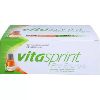 VITASPRINT Pro Energy Drinkflessen, 24 stuks