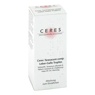 CERES Taraxacum comp.lever-gal druppels, 20 ml CERES Taraxacum comp.lever-gal druppels, 20 ml