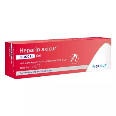 HEPARIN AXICUR 30.000 I.U. gel, 100 g HEPARIN AXICUR 30.000 I.U. gel, 100 g