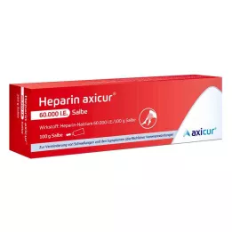 HEPARIN AXICUR 60.000 I.U. zalf, 100 g