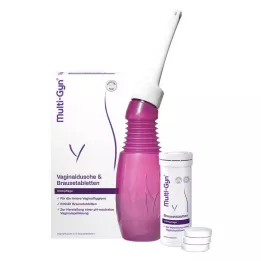 MULTI-GYN Vaginale douche combipack bruistabletten, 1 p