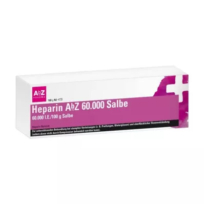 Heparine AbZ 60.000 zalf, 100 g Heparine AbZ 60.000 zalf, 100 g
