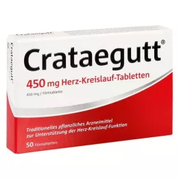 CRATAEGUTT 450 mg Cardiovasculaire Tabletten, 50 stuks