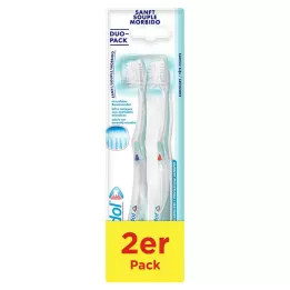 MERIDOL Tandenborstel zacht dubbelpak, 2 stuks