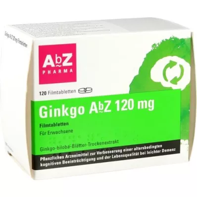 GINKGO AbZ 120 mg filmomhulde tabletten, 120 st