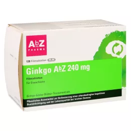 GINKGO AbZ 240 mg filmomhulde tabletten, 120 st