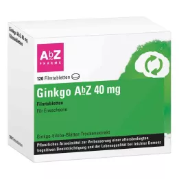 Ginkgo Abz 40 mg filmomhulde tabletten (120 stuks)