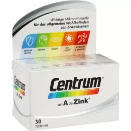 CENTRUM A-Zink tabletten, 30 stuks