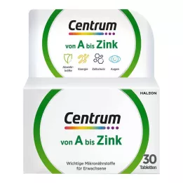 CENTRUM A-Zink tabletten, 30 stuks