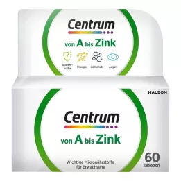 CENTRUM A-Zink tabletten, 60 stuks