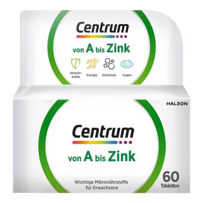 Centrum A-zinktabletten, 60 st