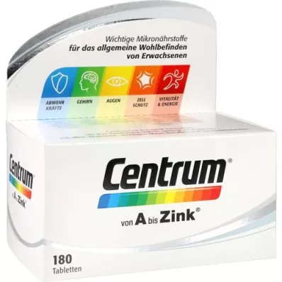 CENTRUM A-Zink tabletten, 180 stuks
