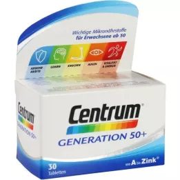 CENTRUM Generatie 50+ tabletten, 30 stuks