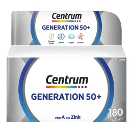 CENTRUM Generatie 50+ tabletten, 180 stuks