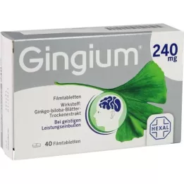 GINGIUM 240 mg filmomhulde tabletten, 40 stuks