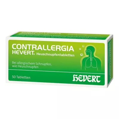 Contrallergia Hevert hooikoortstabletten, 50 st Contrallergia Hevert hooikoortstabletten, 50 st
