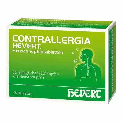 CONTRALLERGIA Hevert hooikoortstabletten, 100 stuks