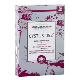 CYSTUS 052 Organic Keelpastilles, 66 stuks