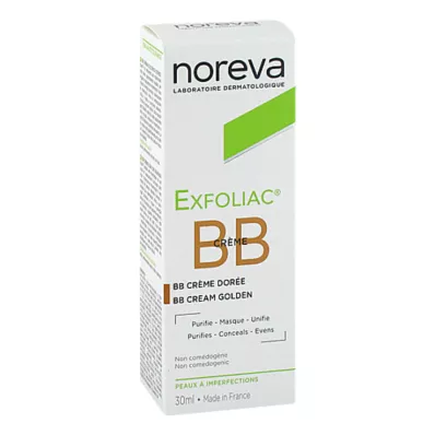 NOREVA Exfoliac getint BB-crème donker, 30 ml