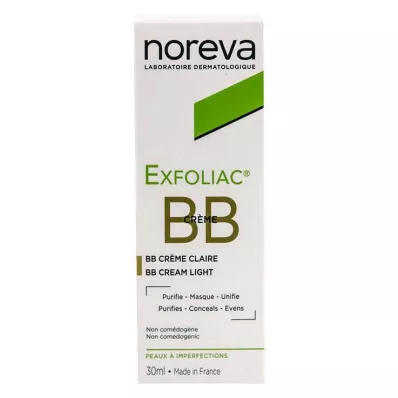 NOREVA Exfoliac getint BB-crème licht, 30 ml