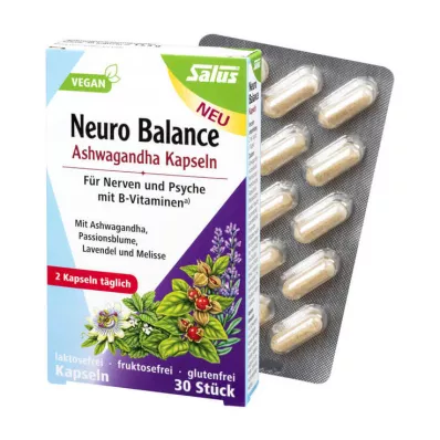 NEURO BALANCE Ashwagandha Capsules Salus, 30 Capsules