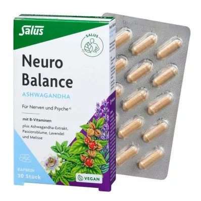NEURO BALANCE Ashwagandha Capsules Salus, 30 Capsules NEURO BALANCE Ashwagandha Capsules Salus, 30 Capsules