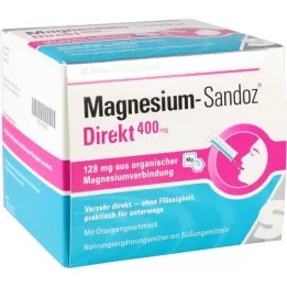 MAGNESIUM SANDOZ Directe sticks van 400 mg, 48 stuks