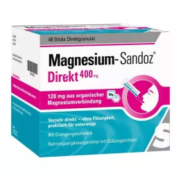 MAGNESIUM SANDOZ Directe sticks van 400 mg, 48 stuks