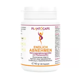 PLANTOCAPS Eindelijk Afvallen Capsules, 60 Capsules