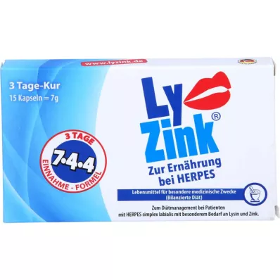 LY ZINK GEGEN HERPES Capsules, 15 stuks