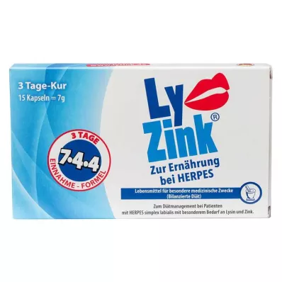 LY ZINK GEGEN HERPES Capsules, 15 stuks