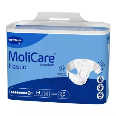 MoliCare® Premium elastische slips 9 druppels maat M, 26 stuks