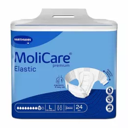 MoliCare® Premium Elastic Slip 9 druppels maat L, 24 st