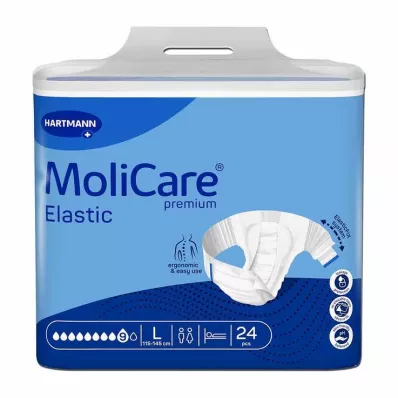 MoliCare® Premium Elastic Slip 9 druppels maat L, 24 st