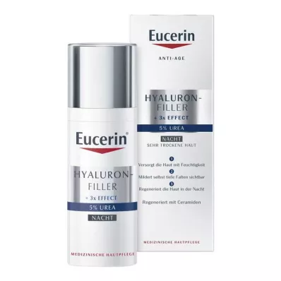 EUCERIN Anti-Age Hyaluron-Filler UREA Nachtcrème, 50 ml