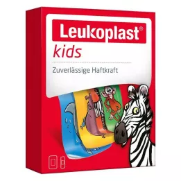 LEUKOPLAST Kinderstrips 19x56 mm 8 stuks/38x63 mm 4 stuks, 12 stuks