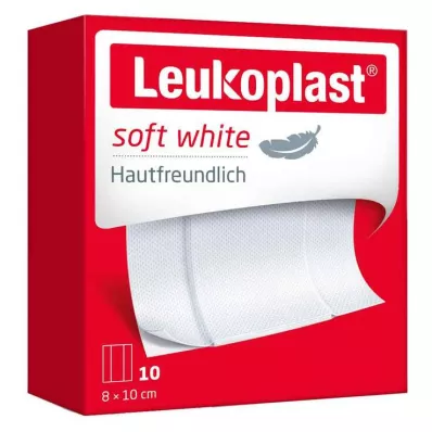 Leukoplast zachte pleister 8x10 cm, 10 st Leukoplast zachte pleister 8x10 cm, 10 st