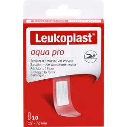 LEUKOPLAST aqua pro strips 19x72 mm, 10 stuks