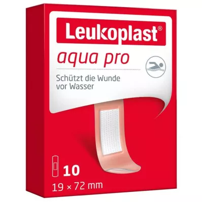 LEUKOPLAST aqua pro strips 19x72 mm, 10 stuks