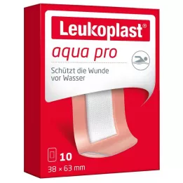 LEUKOPLAST aqua pro strips 38x63 mm, 10 stuks