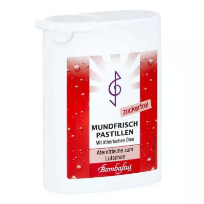 MUNDFRISCH Suikervrije pastilles, 35 g