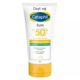 CETAPHIL Sun Daylong SPF 50+ sens.gel-vloeibaar gezicht, 50 ml