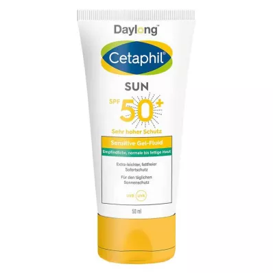 CETAPHIL Sun Daylong SPF 50+ sens.gel-vloeibaar gezicht, 50 ml CETAPHIL Sun Daylong SPF 50+ sens.gel-vloeibaar gezicht, 50 ml