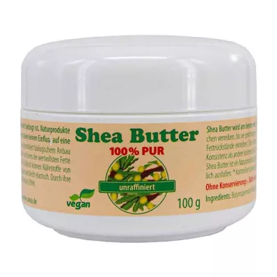 SHEABUTTER ongeraffineerd 100% zuiver, 100 g SHEABUTTER ongeraffineerd 100% zuiver, 100 g