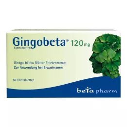 GINGOBETA 120 mg filmomhulde tabletten, 50 st